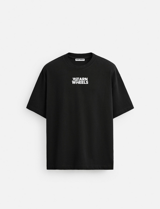 BLACK OVERSIZED LAMBORGHINI HURACAN TEE