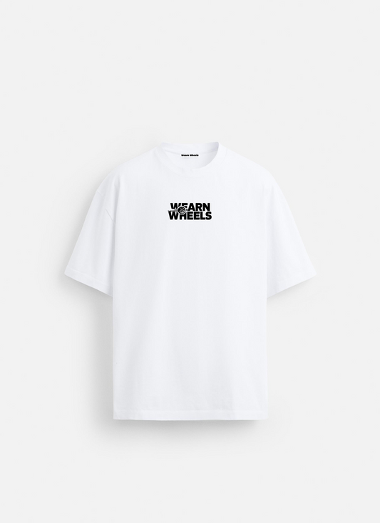 WHITE OVERSIZED G WAGON TEE